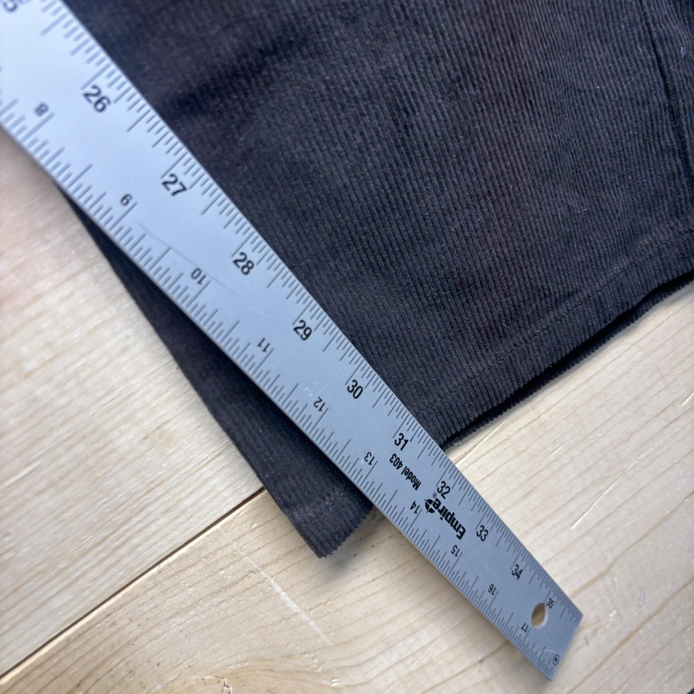 Eddie Bauer Fairline Corduroy Pants Mens 32x32 Brown Straight 5 Pocket NWT - Picture 8 of 13